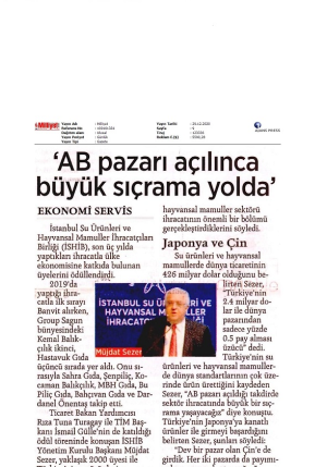 AB Pazarı Açılınca Büyük Sıçrama Yolda